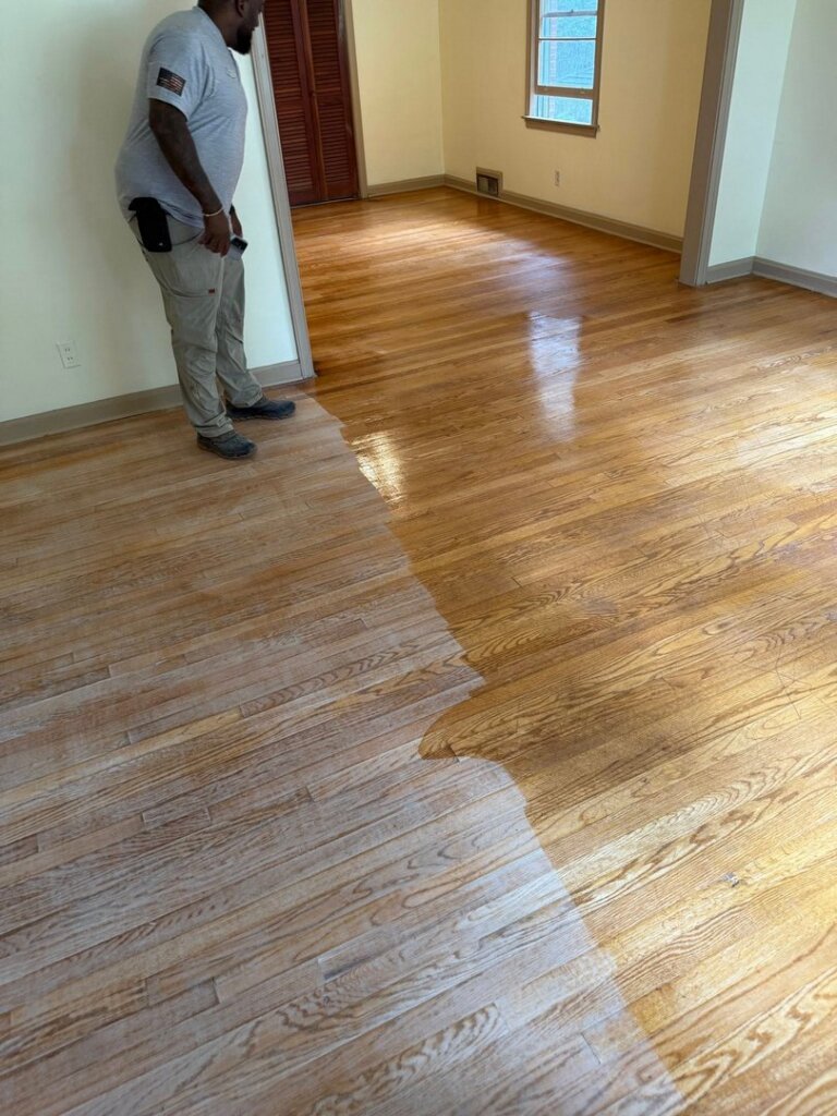 Hardwood floor cleaning service - serving Panama City Beach, FL and surrounding areas. Give us a call today for a free quote!
