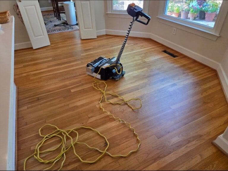 hardwood floor cleaning & refinishing service - serving PCB and nearby towns. Give us a call today for a free quote!